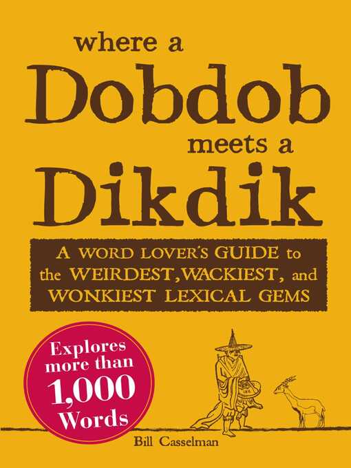 Title details for Where a Dobdob Meets a Dikdik by Bill Casselman - Wait list